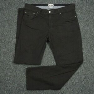 Peter Millar Pants Men 34x31 Black Gray Mountainside Collection 5 Pocket Trouser